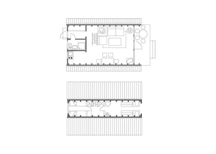 Ferienwohnpark Nurdachhaus Typ 7 Nd 72 別荘 *
